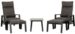 Loungesett Maryland 5 deler m/regulering - Sunlife®
