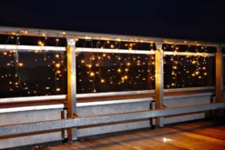Lyskjede med 400 LED-istapper 11,85 meter
