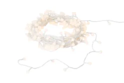 Lyskjede med 200 LED-snøballer 19,9 meter