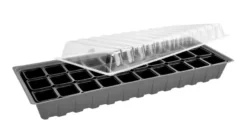 Minidrivhus m/30 potter 60 x 22 x 7,5 cm