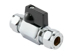 Minikuleventil 10 mm m/ grep
