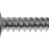Monteringsskrue 4,2 x 25 mm hvit - 25 stk.