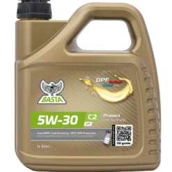 Motorolje 5W-30 C2 fullsyntetisk - 4 liter