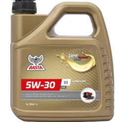 Motorolje 5W-30 helsyntetisk 4 liter - Basta