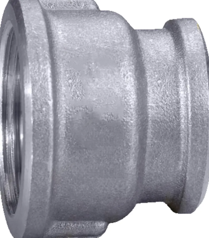 Muffe 3/4" x 1/2" krom