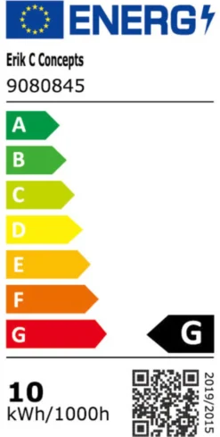 Neon LED-list hvit 5 meter