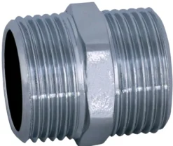 Nippel 3/8" R10 krom