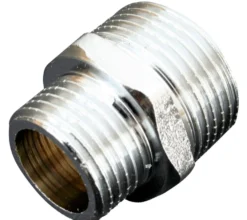 Nippel krom 3/4" x 1/2"