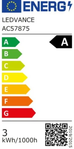 Osram LED matt standardpære E27 2,2 W 2-pk.