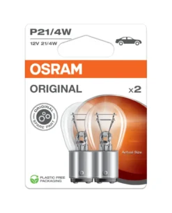 Osram lyspære til bil P21 W - 2 stk.