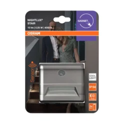 Osram Nightlux LED vegglampe sensor med batteri