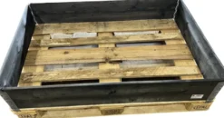 Pallekarm svart 120 x 80 cm