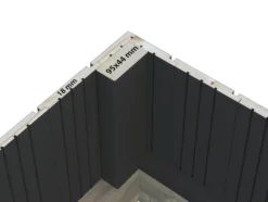 Palmako drivhus Emilia 5,4 m² - 240 x 244 cm