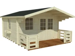 Palmako hytte Kristian 12,6 m² 360 x 360 cm