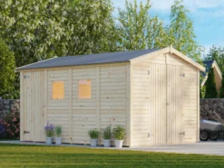 Palmako redskapsbod Aksel 3 - 9,9 m² 273 x 370 cm