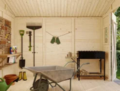 Palmako redskapsbod Aksel 2 - 7,5 m² 273 x 280 cm