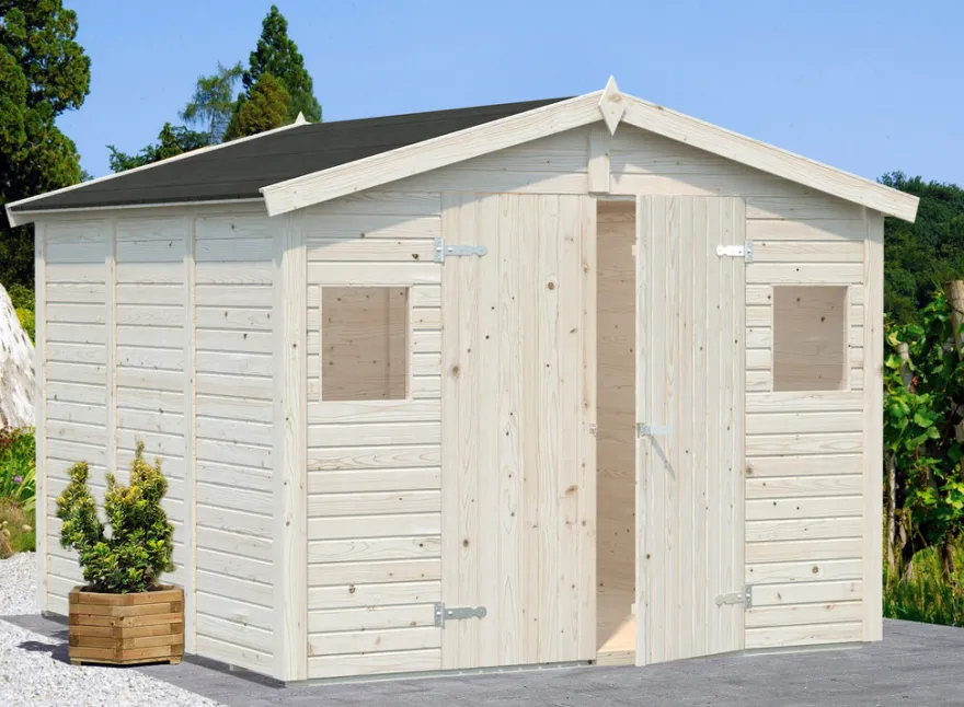 Palmako redskapsbod Aksel 2 - 7,5 m² 273 x 280 cm