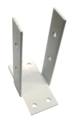 Palmako stolpefot med plate 90 x 90 mm