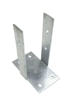 Palmako stolpefot med plate 90 x 90 mm