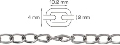 Panserkjetting 2 meter x 2,0 mm