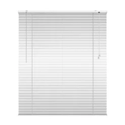 Persienne aluminium hvit 120 x 130 cm