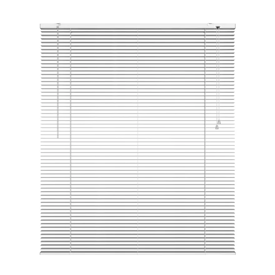 Persienne aluminium hvit 120 x 130 cm