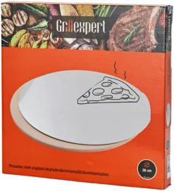 Pizzastein Ø38 cm med alubakeplate - Grillexpert