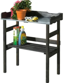 Plantebord svart 78 x 38 x 82 cm