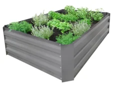 Plantekasse galvanisert modell Easy M u/bunn