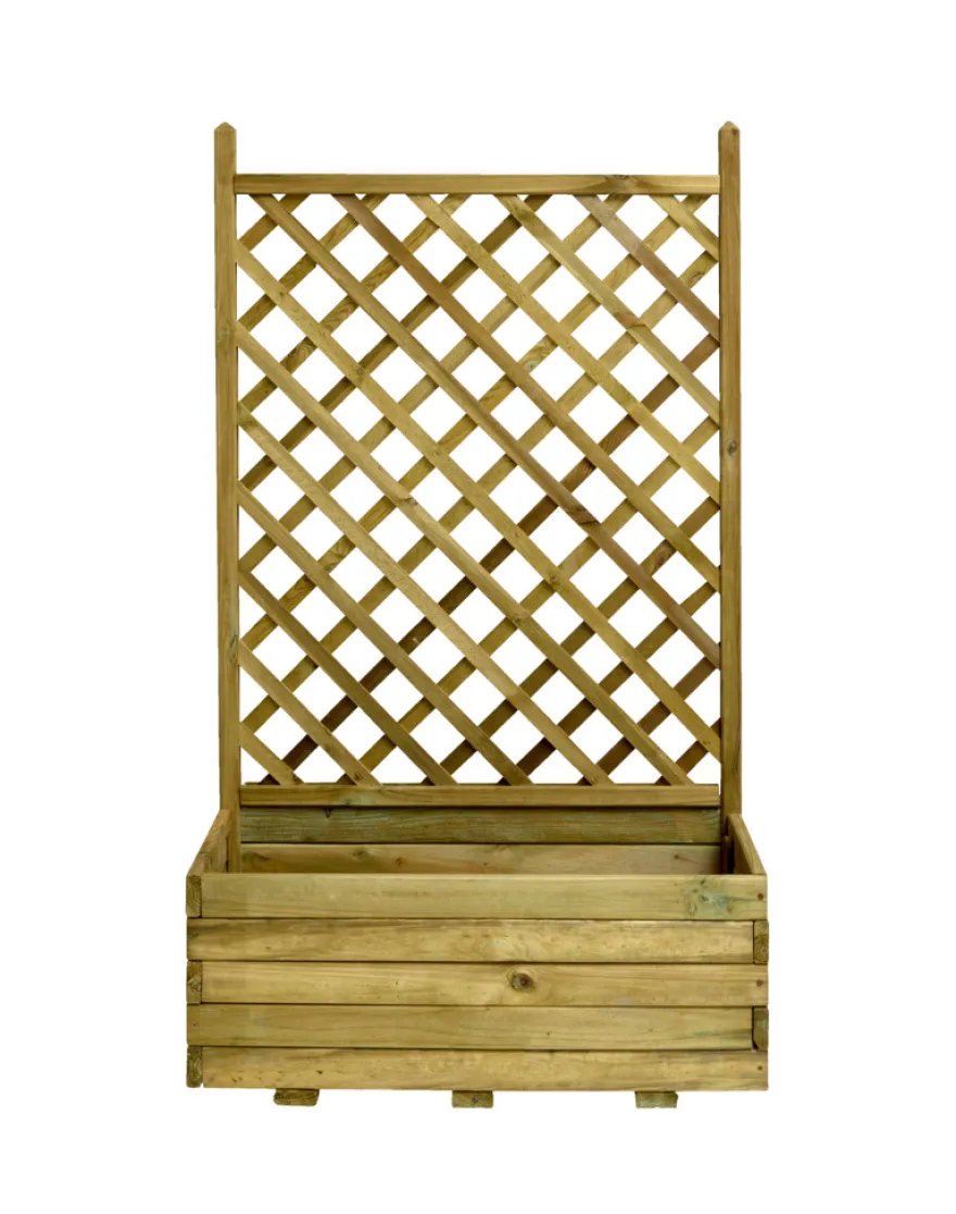 Plantekasse med espalier