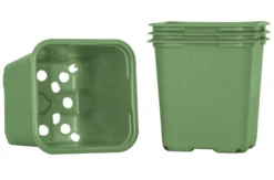 Plantepotter grønn 8 cm - 20 stk.