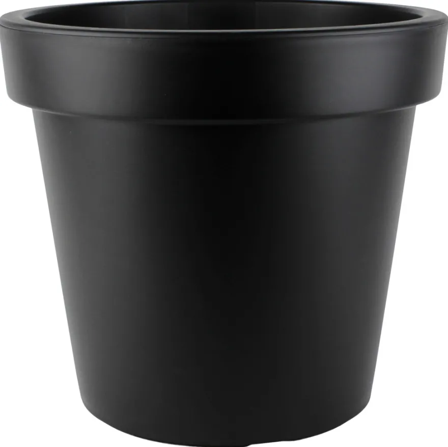 Plastkrukke svart Ø45 x H41 cm