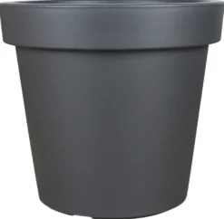 Plastkrukke svart Ø30 x H27,3 cm