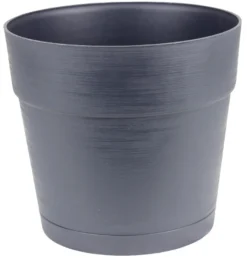 Plastpotte svart Ø29 cm