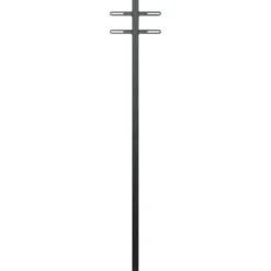 Postkassestativ 91 svart - MEFA