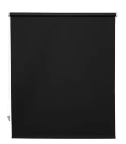 Rullegardin mørklegging svart 120 x 175 cm