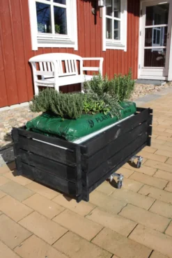 Rullevogn til parasollfot og krukker - Garden®