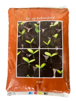 Så- og kaktusjord 9 liter