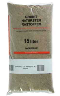 Safestone støpemix 25 kg - 0/8 mm