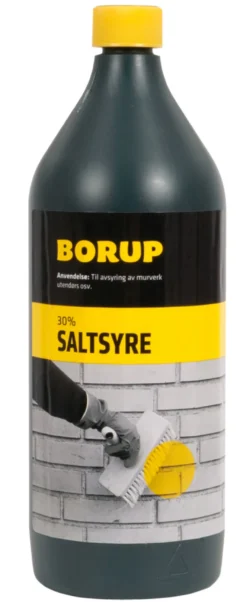 Saltsyre 30 % 1 liter