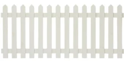 Skagen stakittgjerde 180 x 80 cm hvit