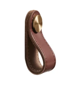 Skinnhåndtak brun 2-pk.