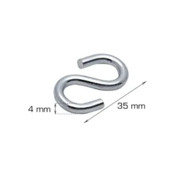 S-krok 4 mm - 4 stk.