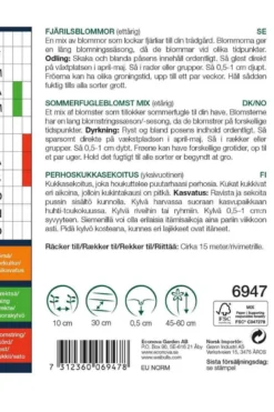 Sommerfuglblomster mix