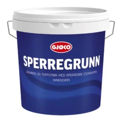Sperregrunn hvit base 2,7 liter - Gjøco