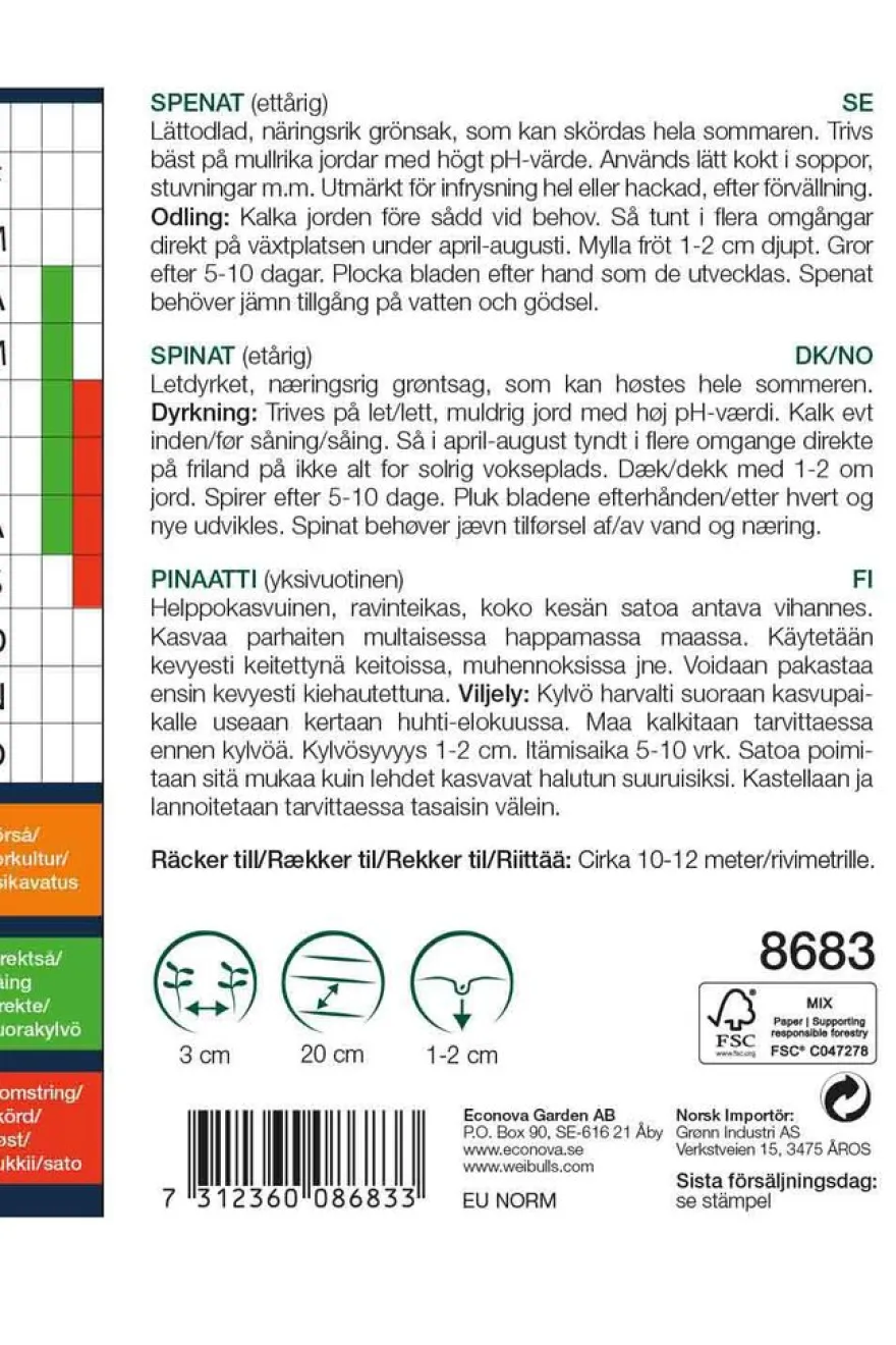 Spinat "Fabris"