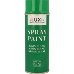 Spraymaling grønn blank 400 ml - Luxi