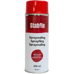 Spraymaling signalrød 400 ml - Stabile