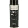 Spraymaling svart blank 400 ml - Luxi