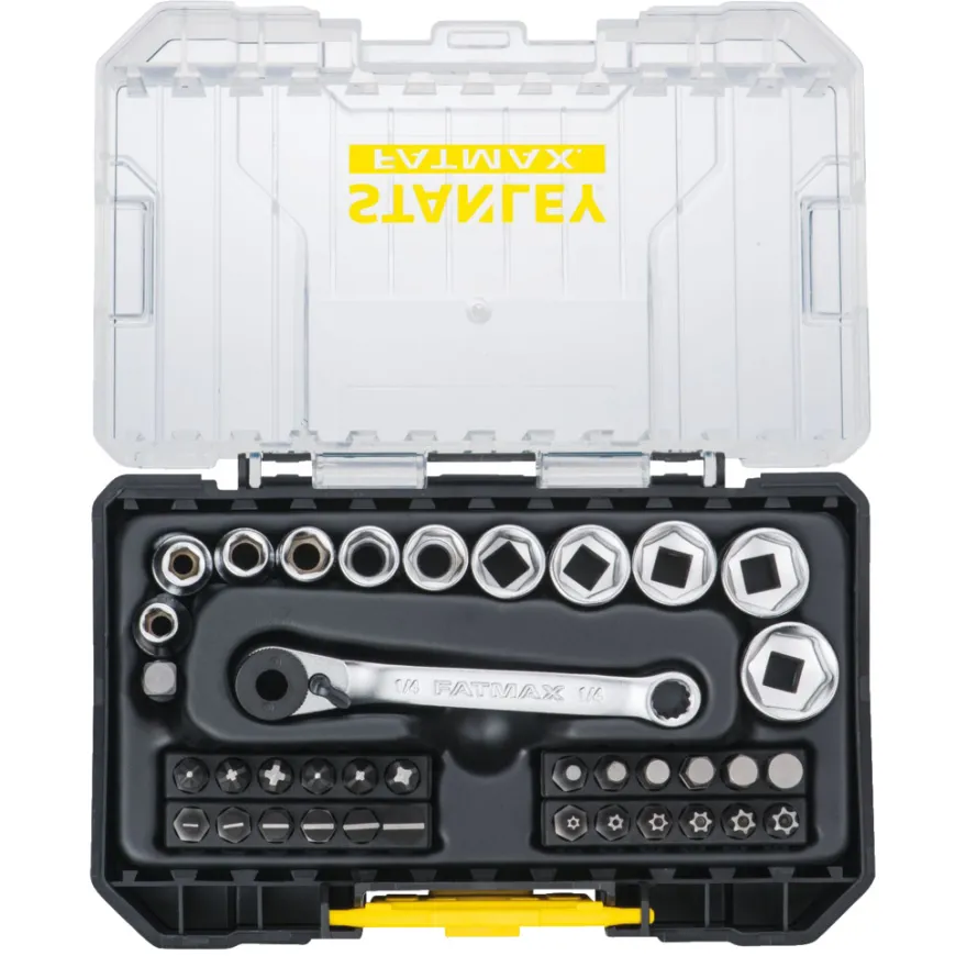 Stanley Fatmax bits-/pipenøkkelsett 37 deler
